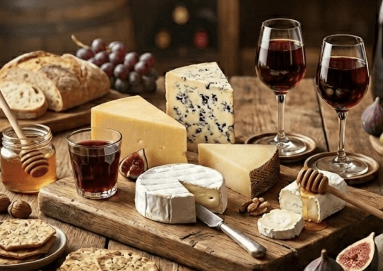 Cheese and Port afternoons at Lumiere